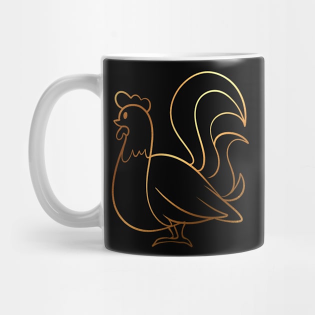 Rooster Pattern by darklightlantern@gmail.com